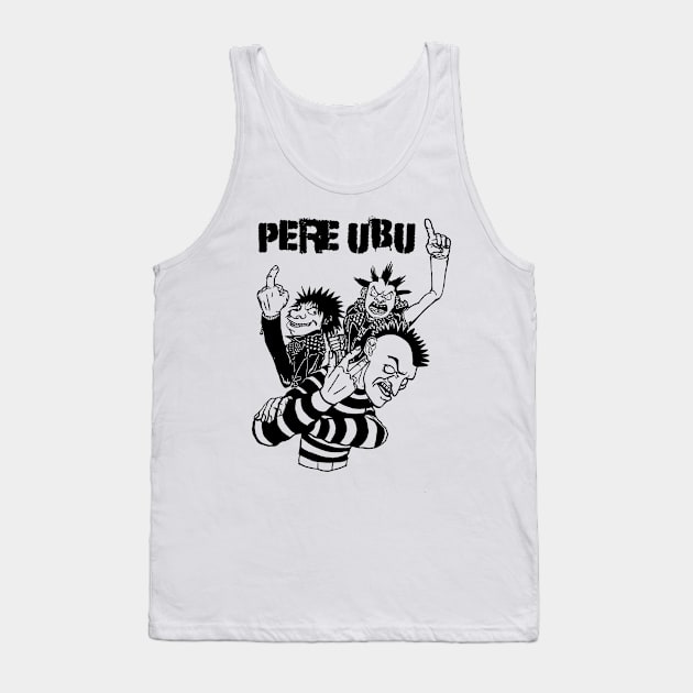 Punk Rock Man Of Pere Ubu Tank Top by samsa